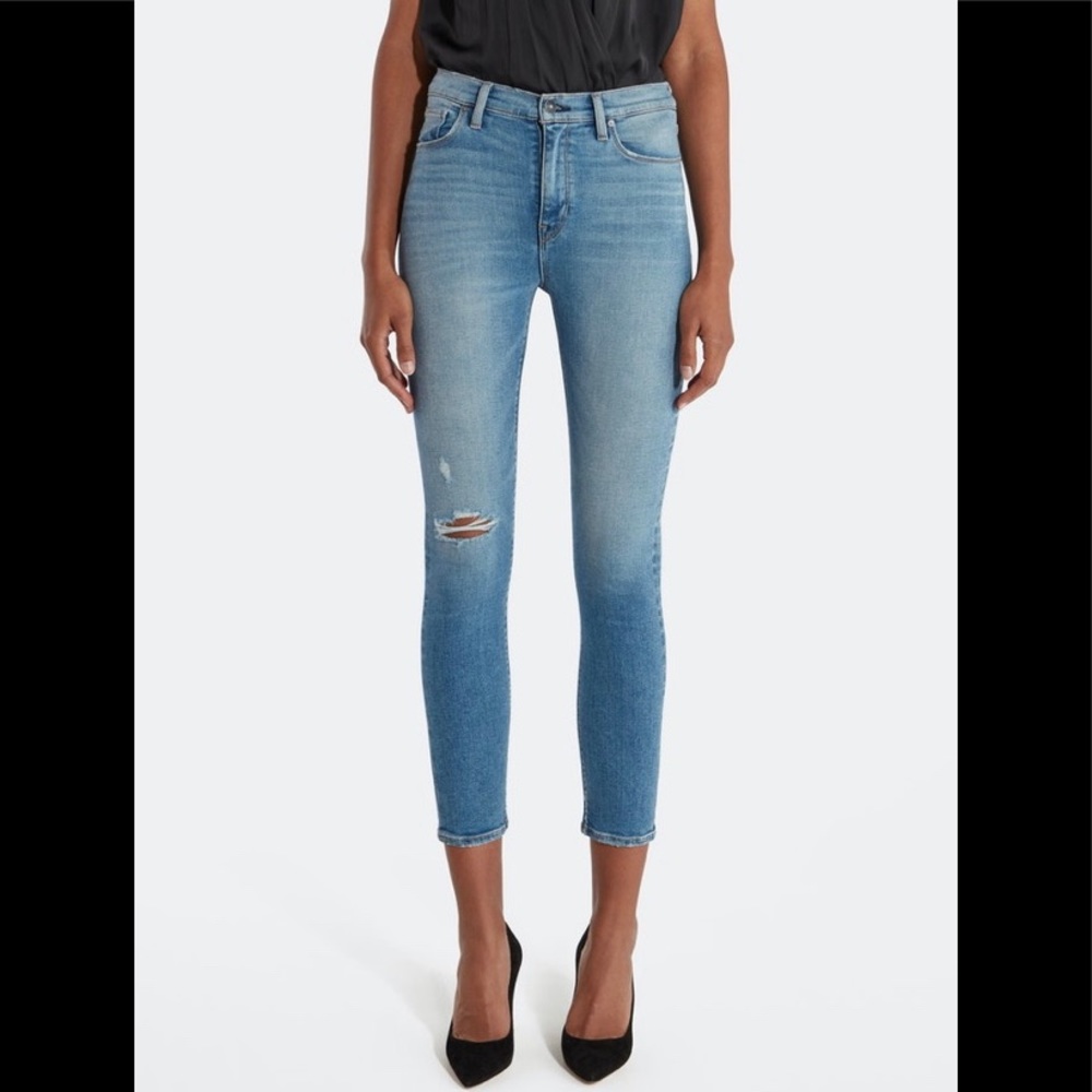 Hudson Jeans Holly High Rise Skinny Ankle New 24